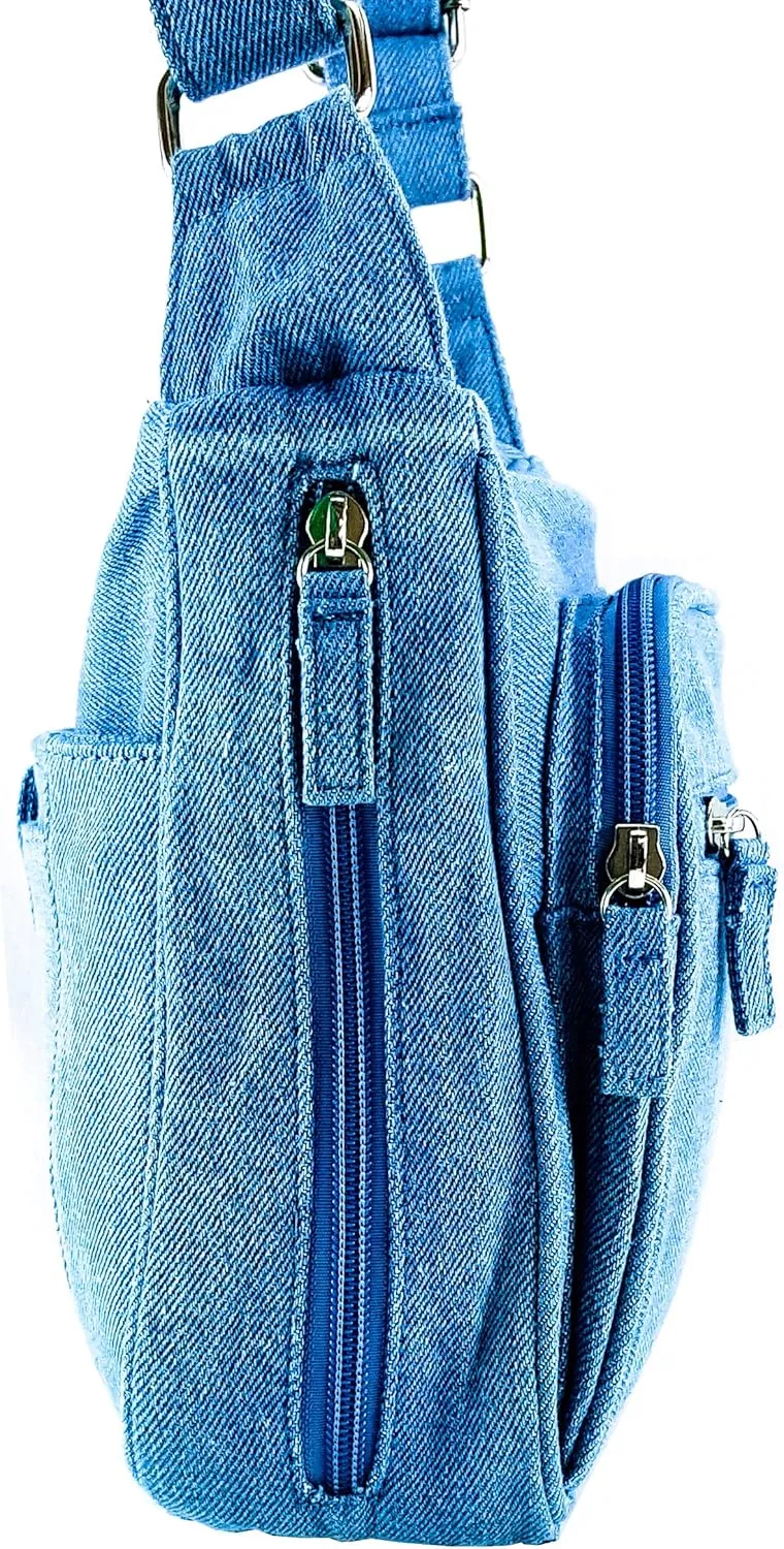 Magnum Concealed Carry Crossbody Handbag Gun Purse & Shoulder Bag with Adjustable Strap
