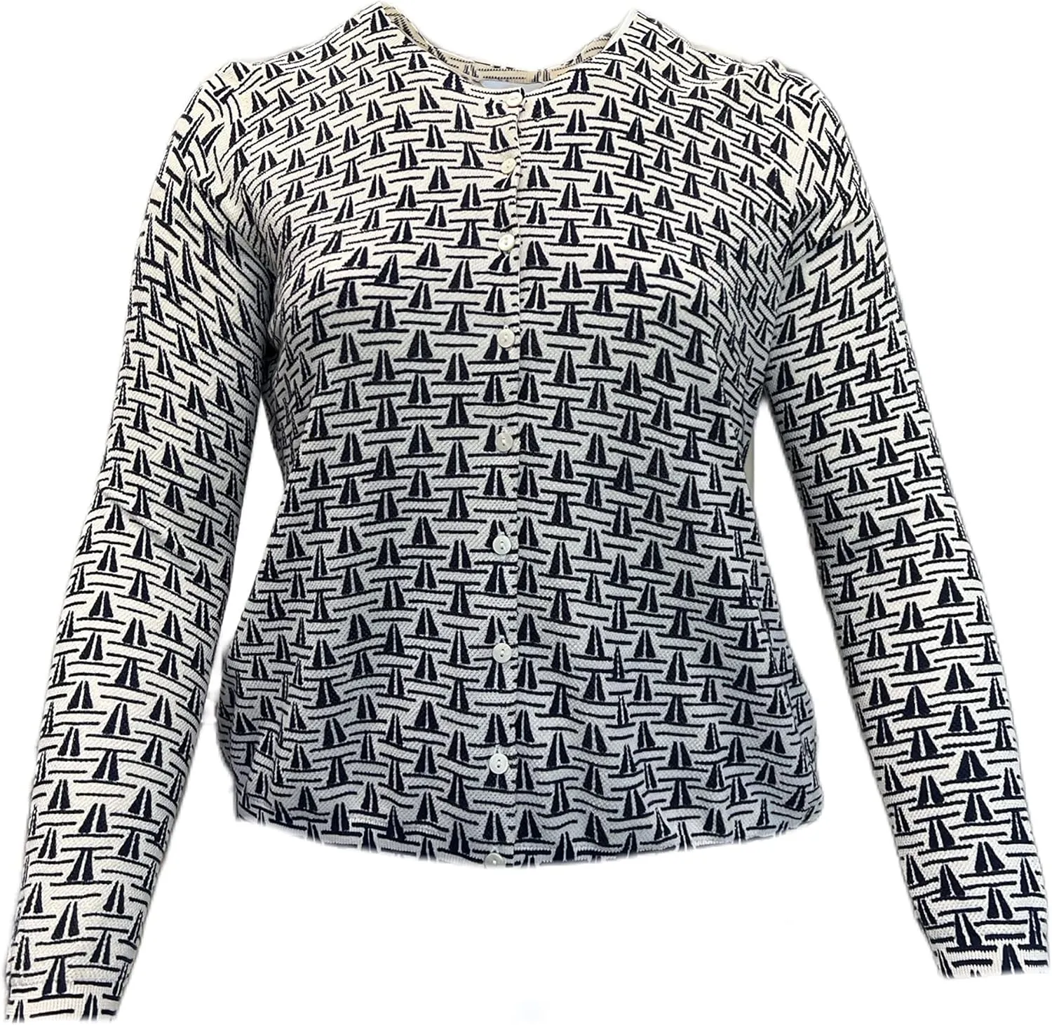 Marina Rinaldi Women's Maiorca Printed Cardigan