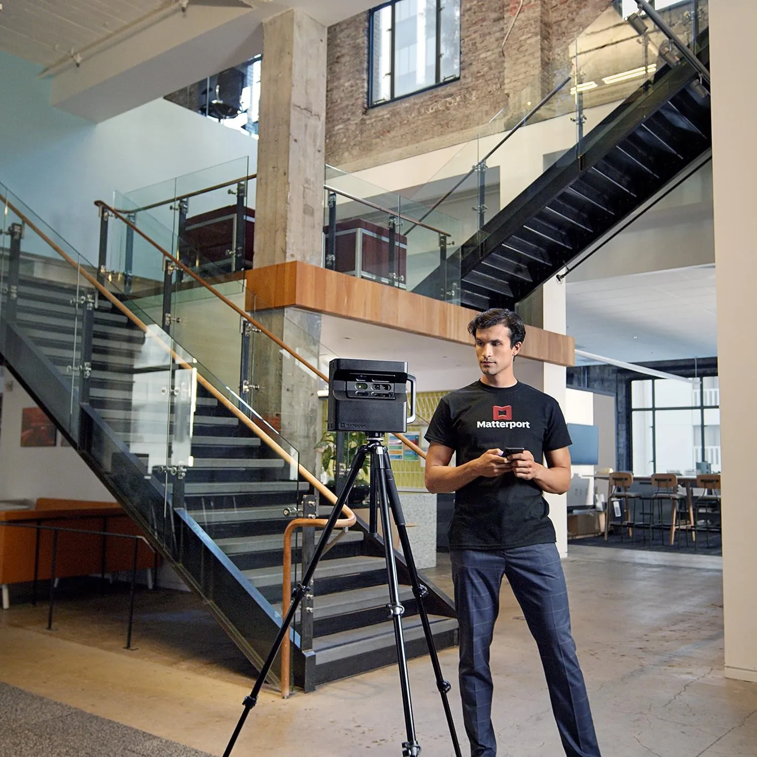 Matterport Pro2 3D Camera Essential Kit - High Precision for Virtual Tours, 3D Mapping, & Digital Surveys with 360 Views and 4K Photography with Trusted Accuracy and Speed