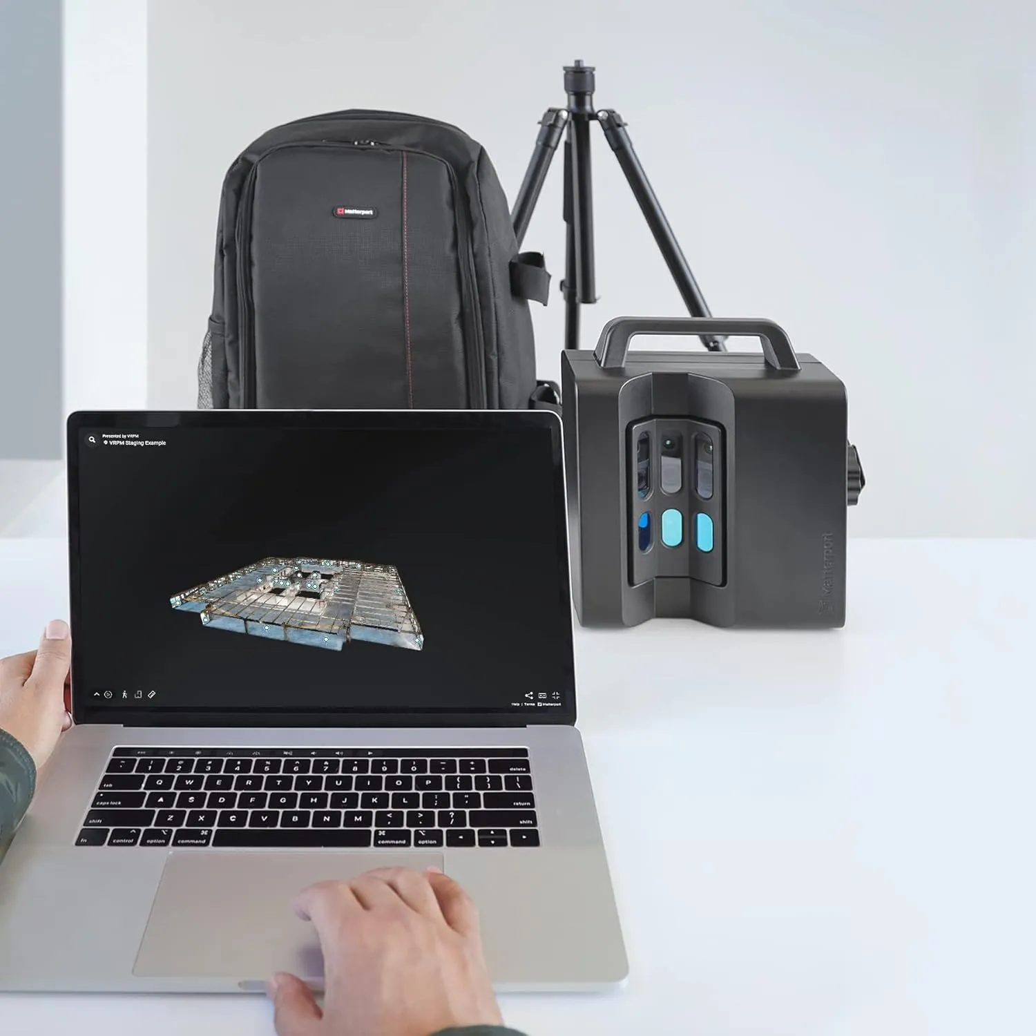 Matterport Pro2 3D Camera Essential Kit - High Precision for Virtual Tours, 3D Mapping, & Digital Surveys with 360 Views and 4K Photography with Trusted Accuracy and Speed