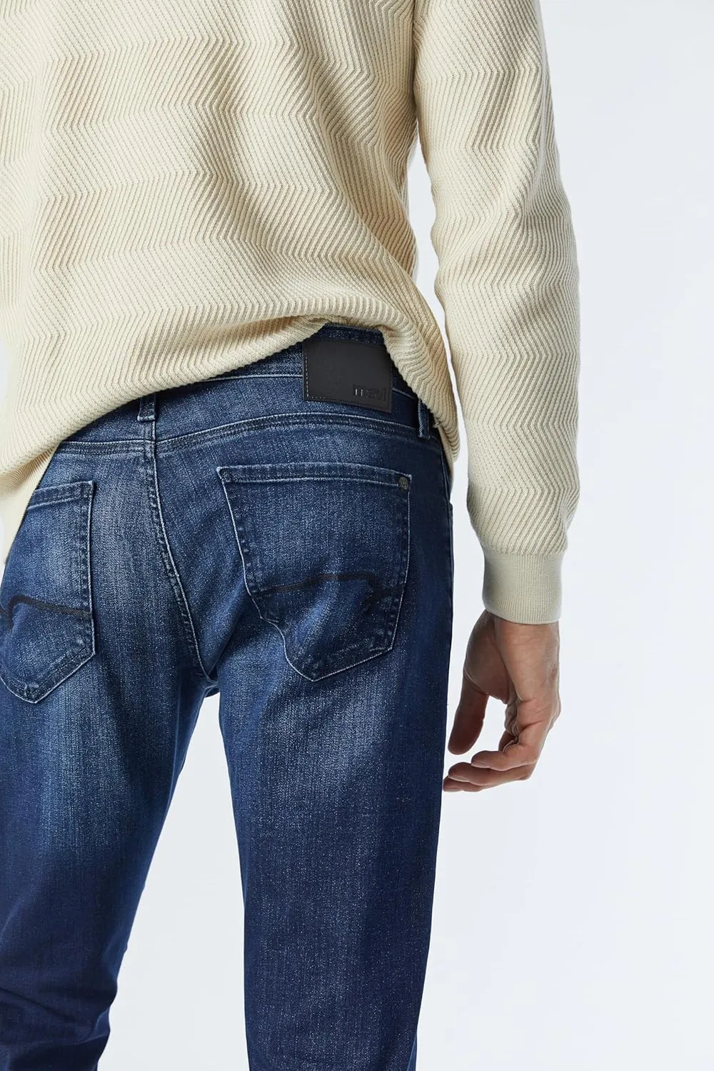 Mavi Men's Jake Regular Rise Slim Leg Jeans