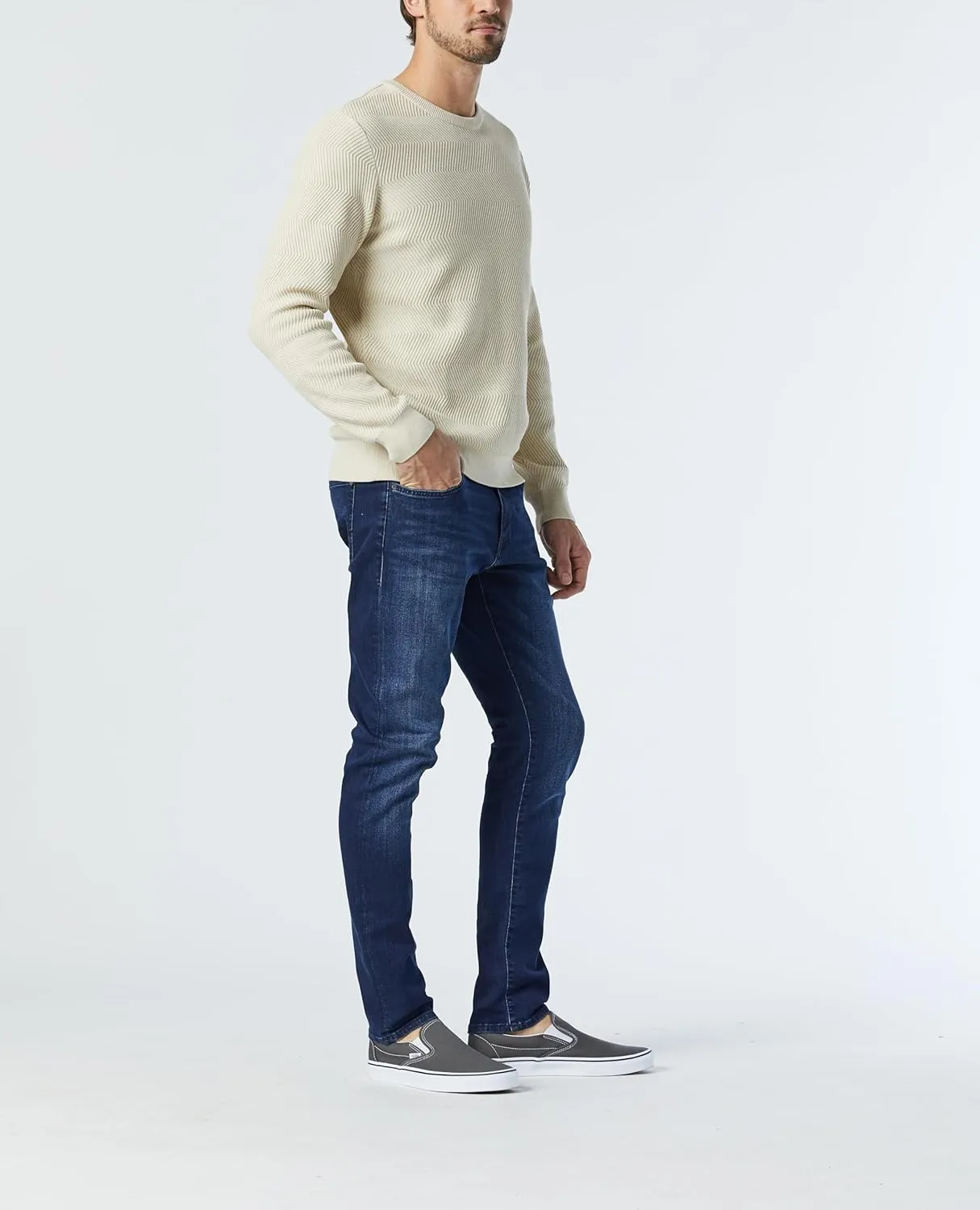 Mavi Men's Jake Regular Rise Slim Leg Jeans