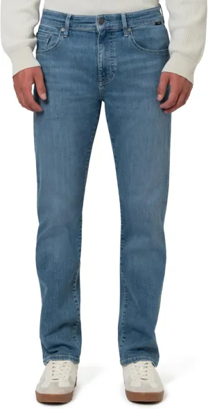 Mavi Men's Zach Mid Rise Straight Leg Jeans, Ocean Brushed Organic Vintage 33x34