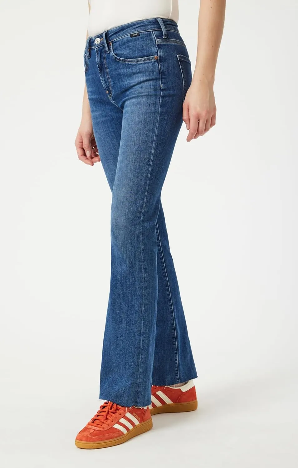 Mavi Women's Maria High Rise Flare Leg Pants