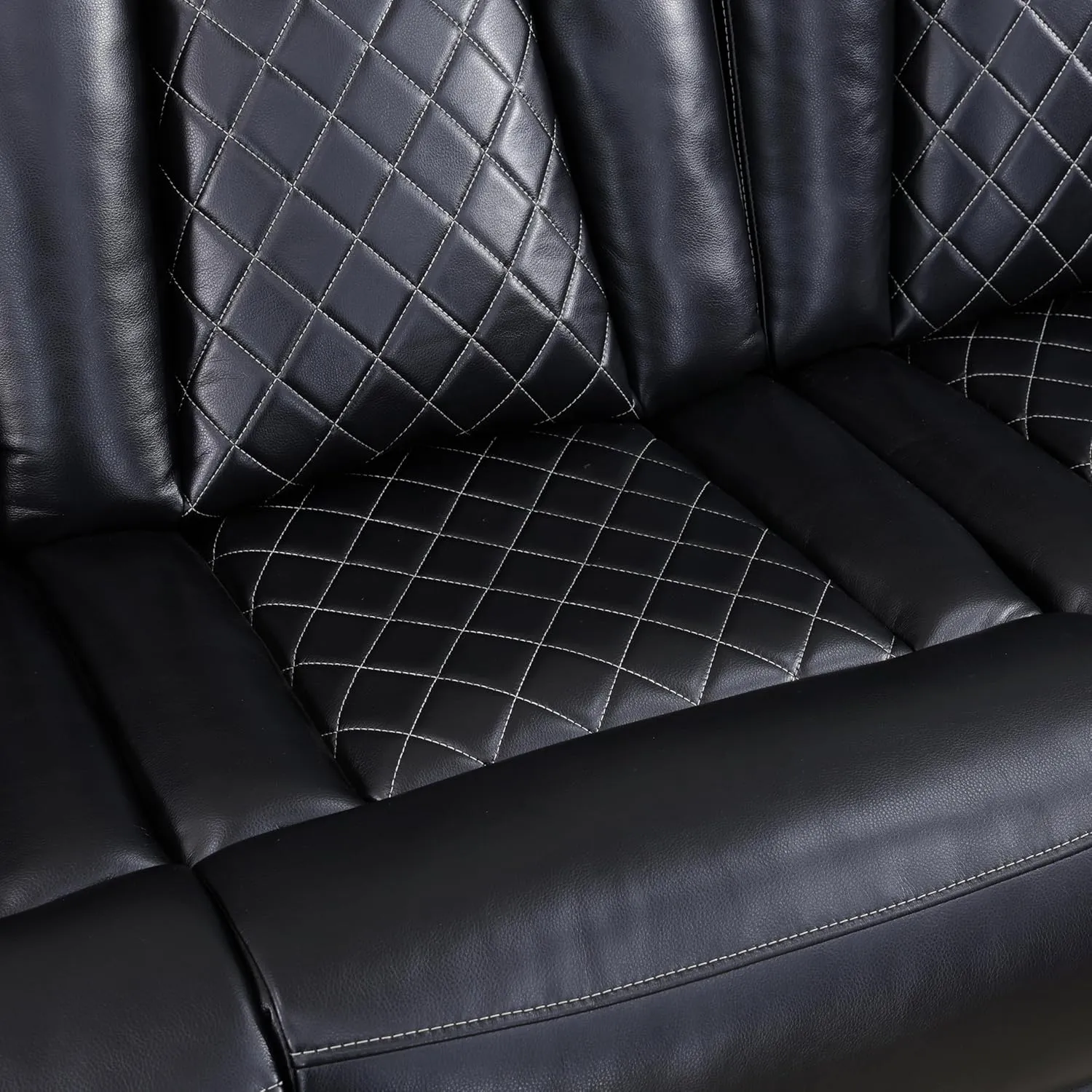 Max Power Recliner Living Room Set with LED for Living Room, Dormitory, Guest House, Playroom, Airbnb,Apartment