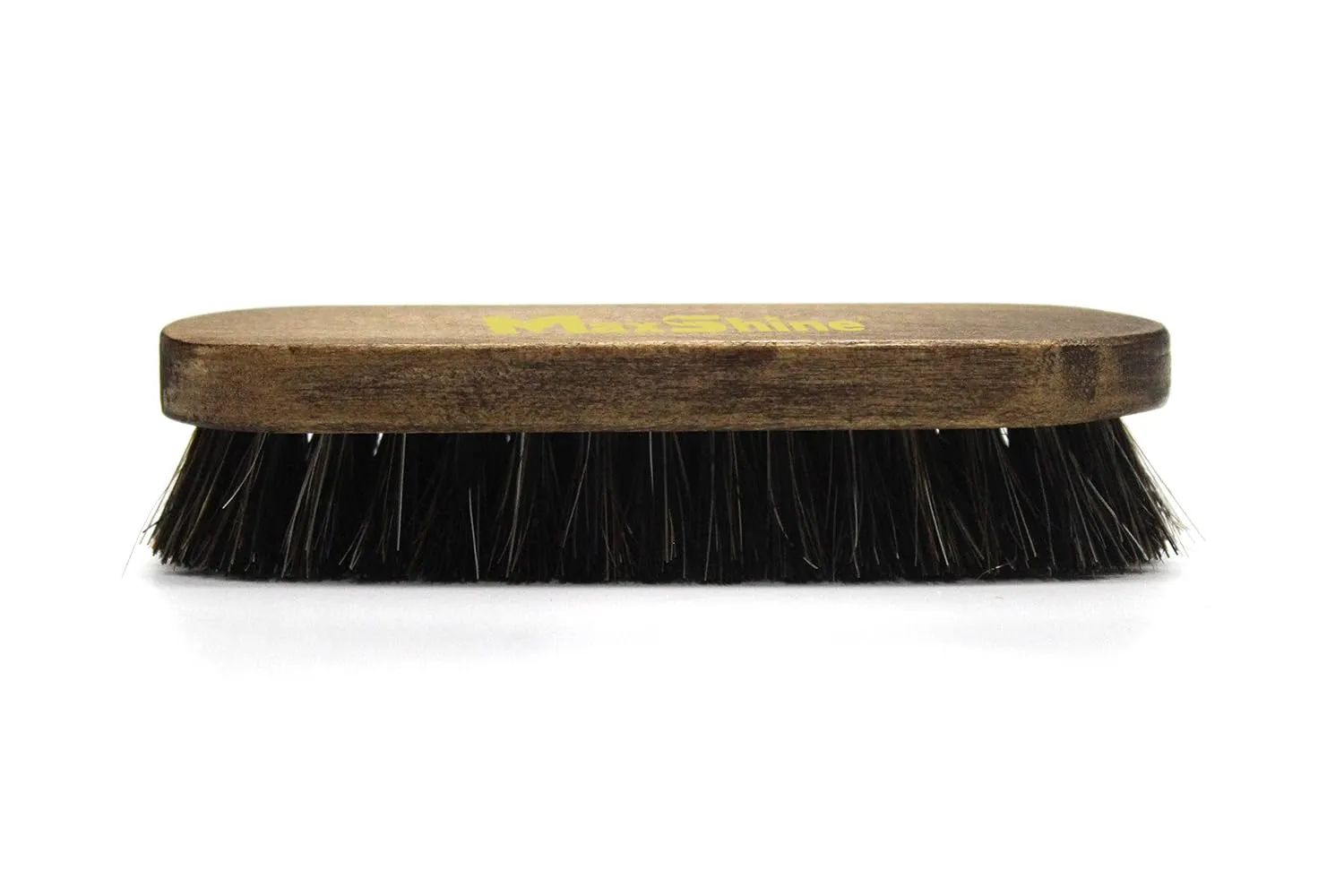 Maxshine Horse Hair Brush - Small - Car Detailing Carpet Upholstery - Ultimate Leather & Upholstery Cleaning Brush Set with 100% Horse Hair Bristles for Car Seats, Leather Sofas, Alcantara, and More
