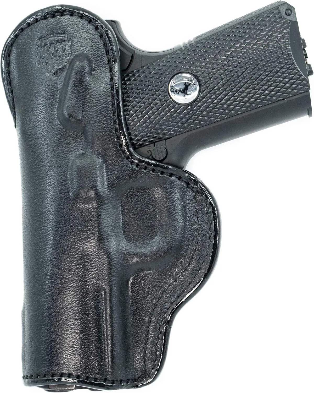 Maxx Carry Inside The Waistband Leather Holster Fits Kimber Ultra Carry II. IWB Holster.