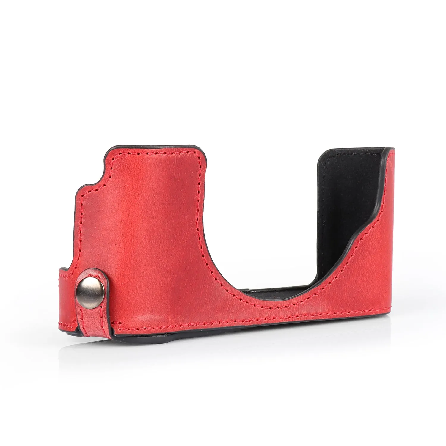 MegaGear Leica D-Lux 7 Ever Ready Top Grain Leather Camera Half Case