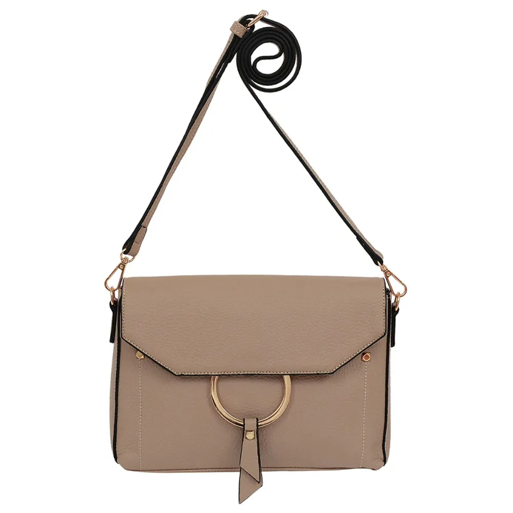 Mellow World Portia Latte Crossbody Bag (Women's)