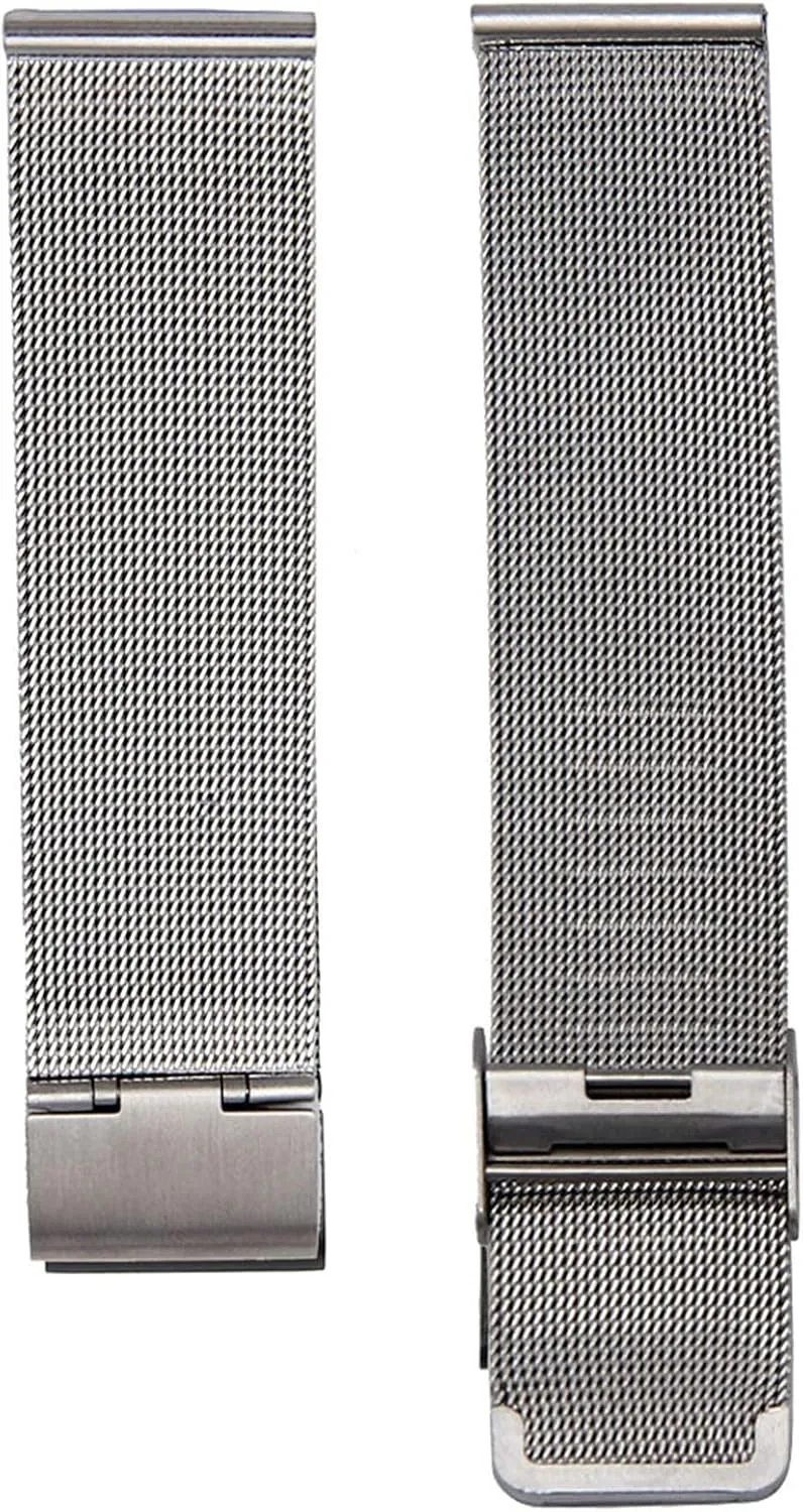 Metal Replacement Band,Watch Straps, Watchband 12mm 14mm 16mm 18mm 20mm 22mm 24mm Universal Stainless Steel Metal Watch Band Strap Bracelet(Band Color : Gold, Band Width : 24mm) ( Color : 12mm-silver