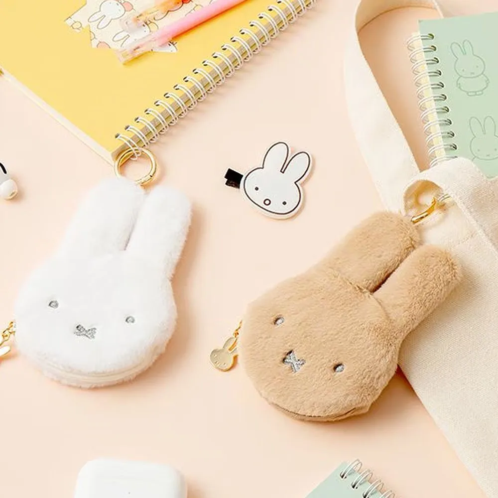 Miffy Face Slim Clip-On Pouch