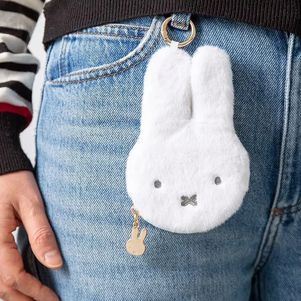 Miffy Face Slim Clip-On Pouch