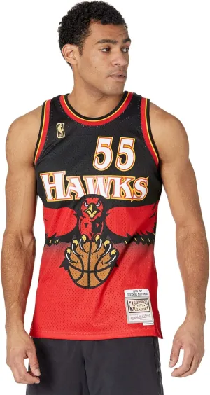 Mitchell Ness Swingman Hawks Jersey Mutombo
