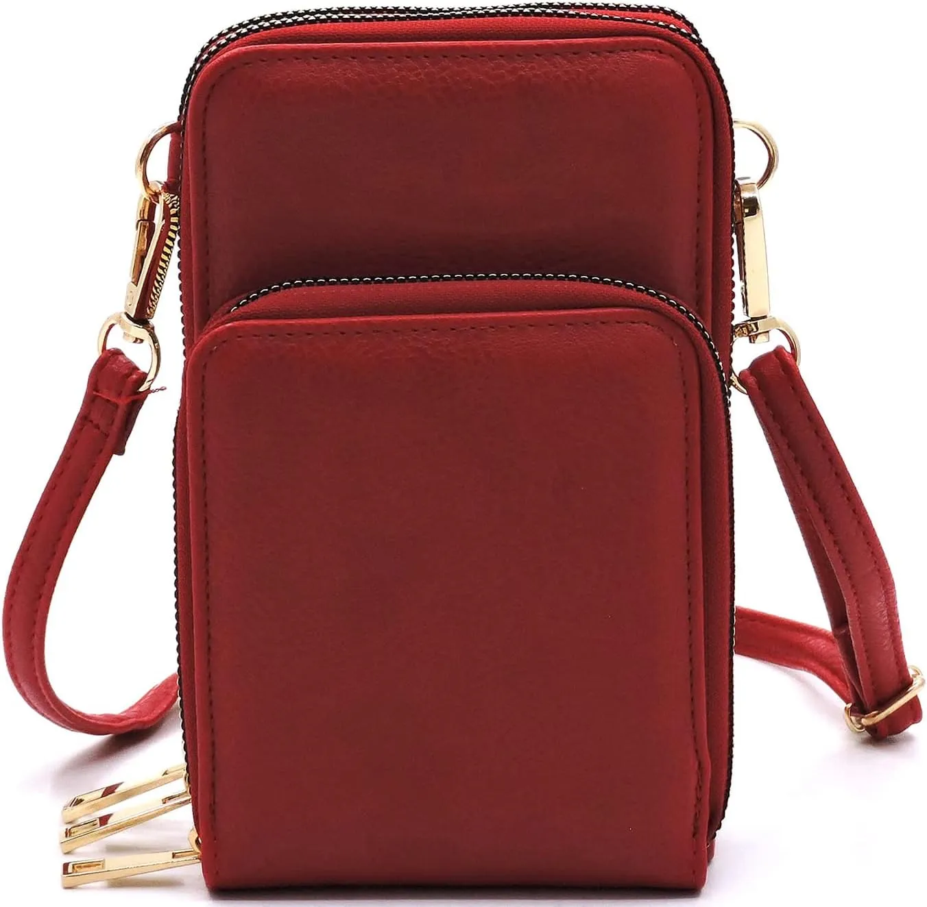MIZUBA Small Crossbody Cell Phone Purse Mini Messenger Shoulder Bag Crossbody Wallet with Credit Card Slots