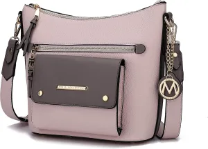 MKF Collection Crossbody Bag for Women, Shoulder Bag Lady Large Messenger Purse By Mia K