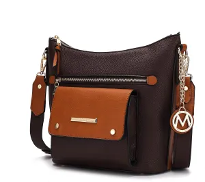 MKF Collection Crossbody Bag for Women, Shoulder Bag Lady Large Messenger Purse By Mia K