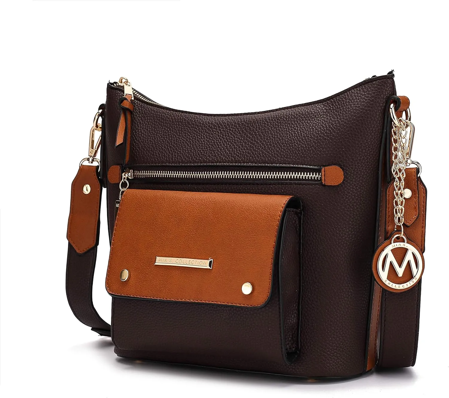 MKF Collection Crossbody Bag for Women, Shoulder Bag Lady Large Messenger Purse By Mia K