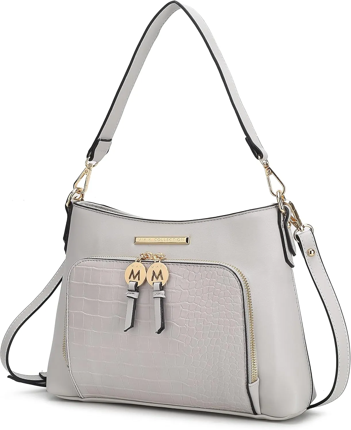 MKF Collection Crossbody Bag for Women,Vegan Leather Shoulder Bag Handbag Purse By Mia K