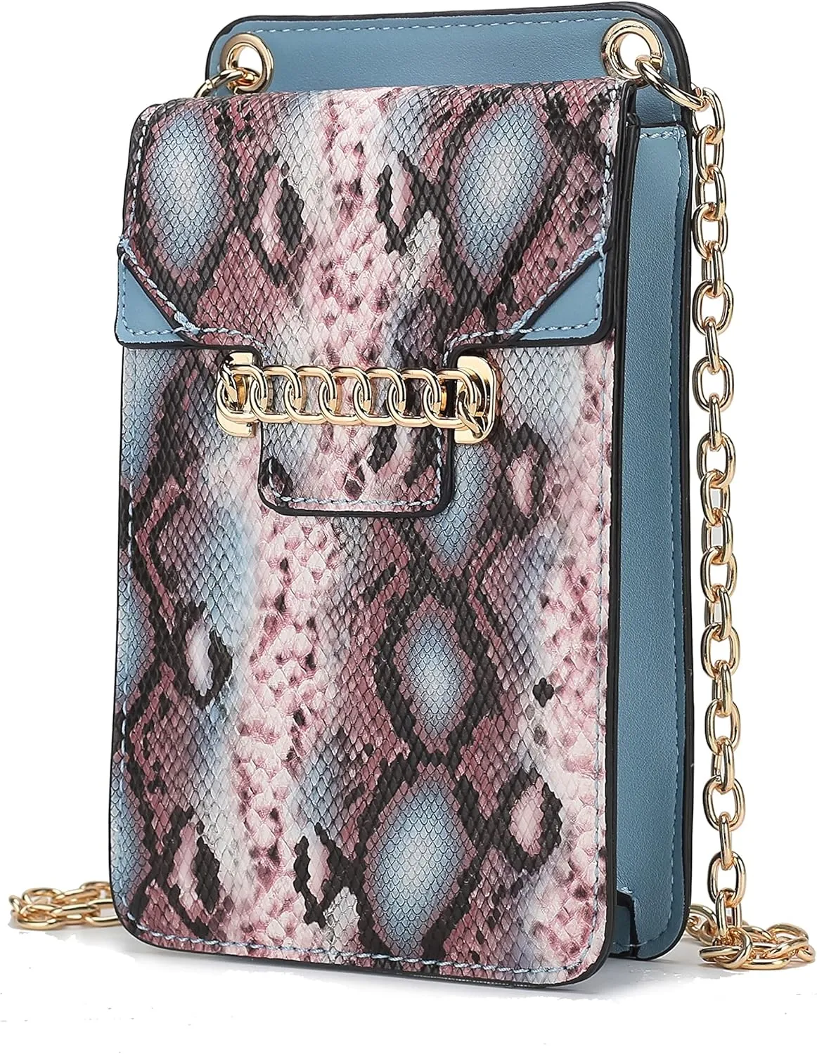 MKF Collection Small Crossbody Bag Cell Phone Purse for Women Card Slots – Vegan Leather Cellphone Bag Case by Mia K