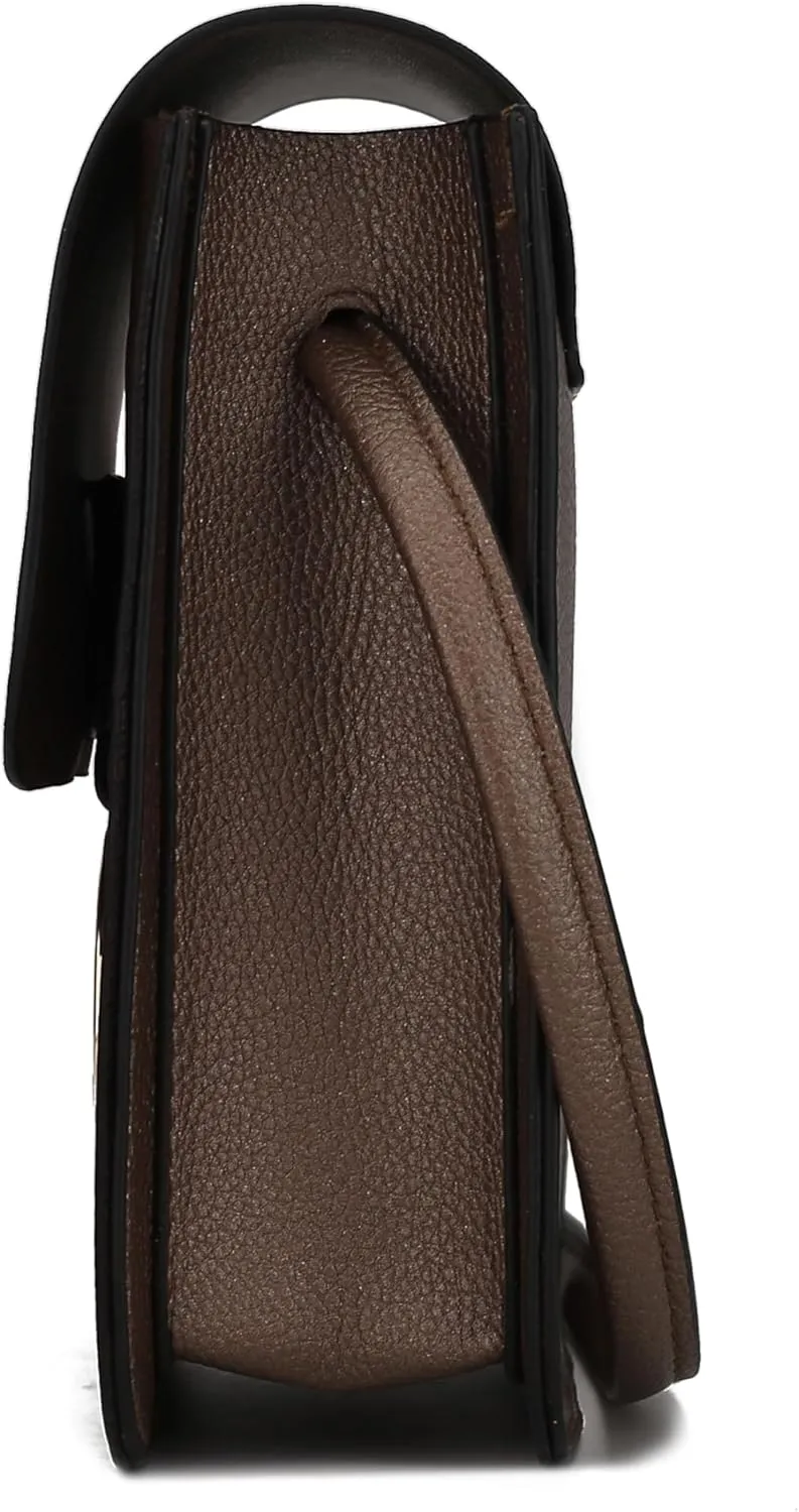MKF Collection Small Crossbody Bag for Women, Vegan Leather Cell Phone Bag Shoulder Bag By Mia K