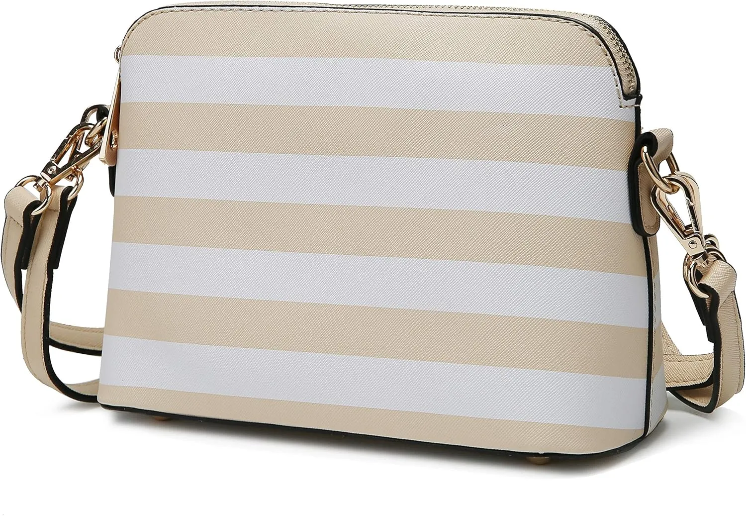 MKF Crossbody Bag for Women – PU Leather Pocketbook Handbag – Designer Side Messenger Purse, Shoulder Crossover