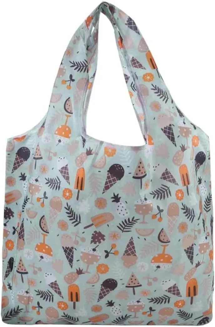 MOLERFO Floral Printed Casual Tote Designer Female Handbags Single Shoulder Shopping Bags Daily Use Women Canvas Beach Bag