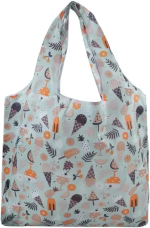 MOLERFO Floral Printed Casual Tote Designer Female Handbags Single Shoulder Shopping Bags Daily Use Women Canvas Beach Bag