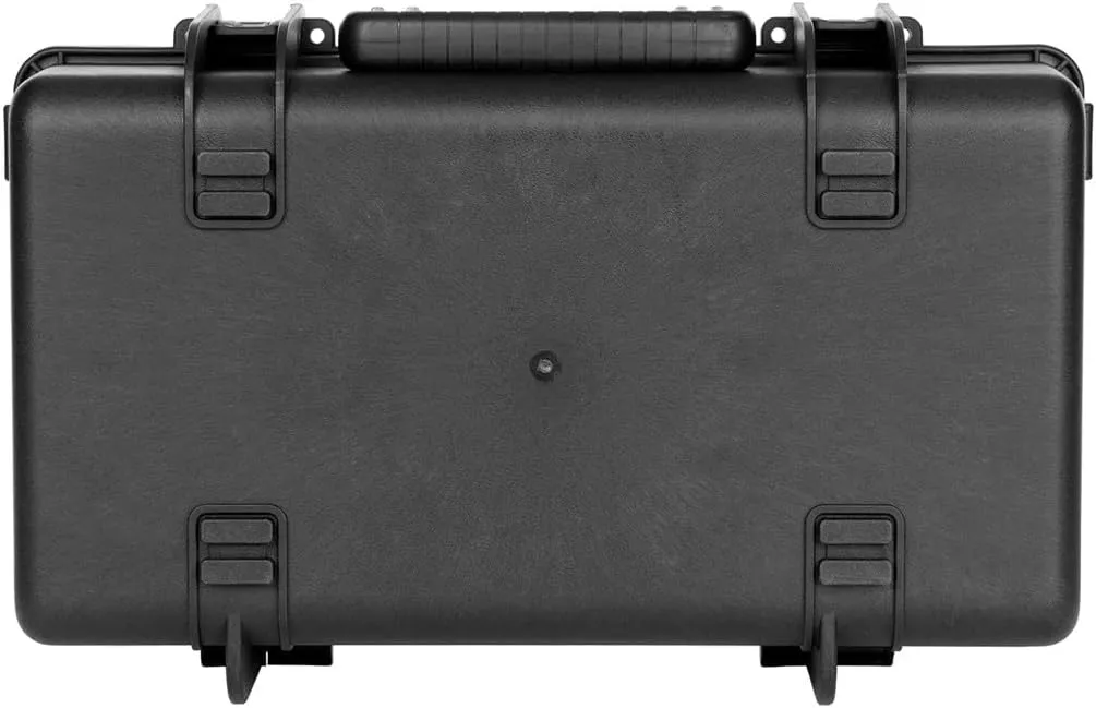 Monoprice Weatherproof Hard Case - 22 x 14 x 8 Inches, With Customizable Foam, Shockproof, IP67, Ultraviolet And Impact Resistant Material, Black - Pure Outdoor Collection