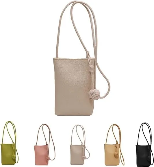 Mugrs Crossbody Bag, Cell Phone Crossbody Bag, Waterproof Crossbody Shoulder Bag,Clutch Wallet Phone Handbag,Mugrs Small Leather Crossbody Bags For Women Cell Phone Purse. (off-white)