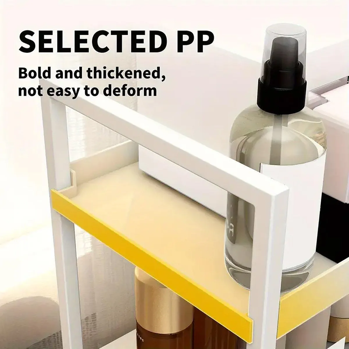 Multi-layer Cosmetic Storage Rack Desktop Organizer for Bathroom Dormitory Use