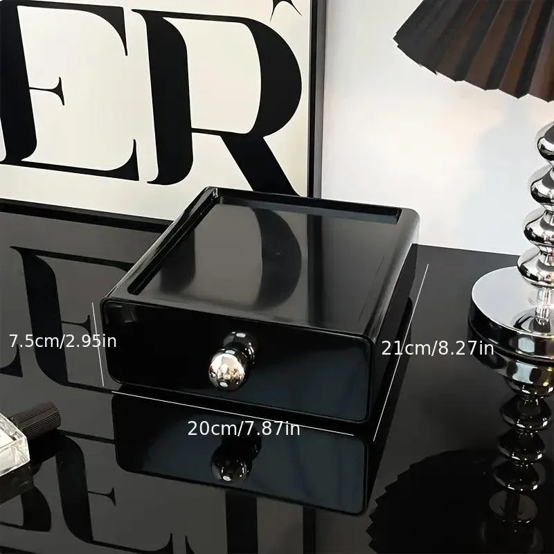 Multi-Layer Desktop Cosmetic Storage Box Office Drawer Organizer Rack Holder