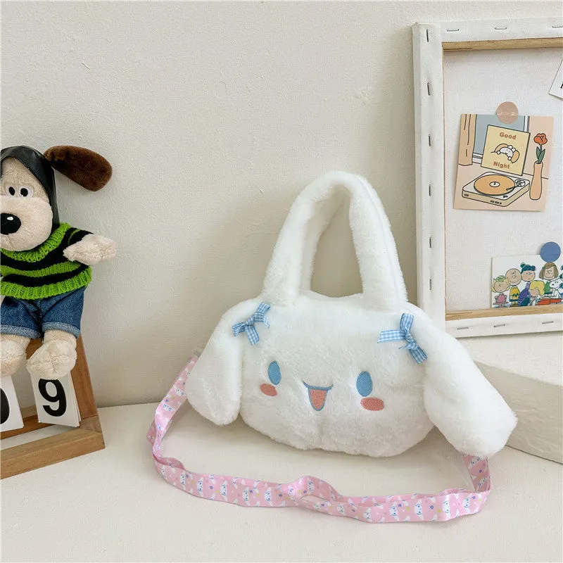 Multi Prize Claw Plush Doll Heart Should Crossbody Bags