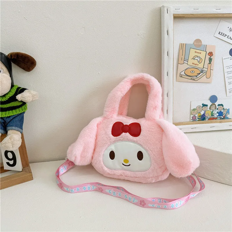 Multi Prize Claw Plush Doll Heart Should Crossbody Bags