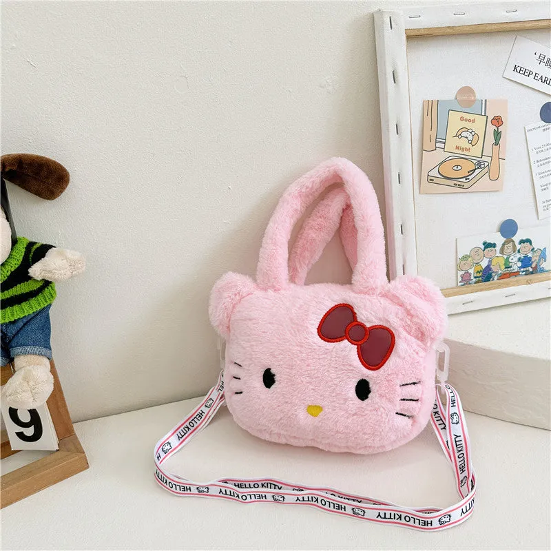 Multi Prize Claw Plush Doll Heart Should Crossbody Bags