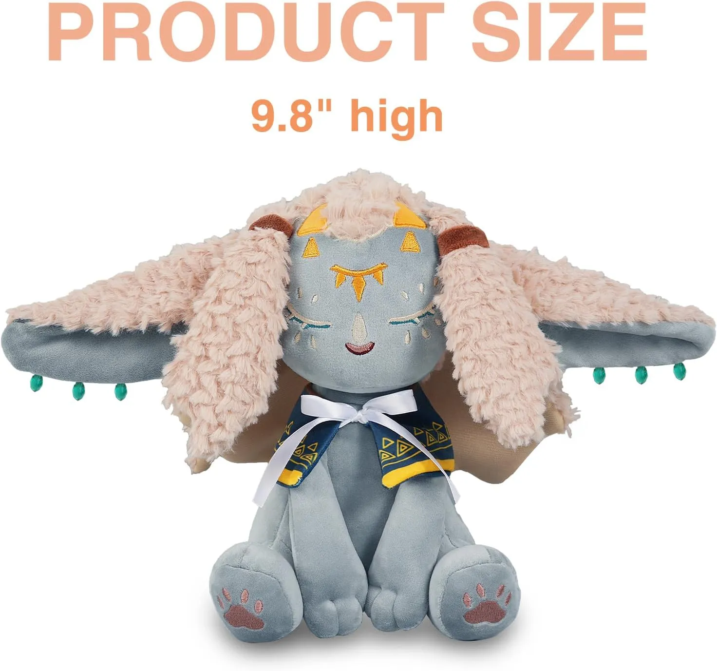 Nadou TLOZ Rauru Plush, Exquisite King Rauru Stuffed Animal Plush 9.8 Inches, A Collection Commemorative Gift for Children and Fans