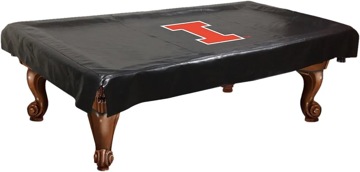 NCAA Illinois Illini Billiard Table Cover