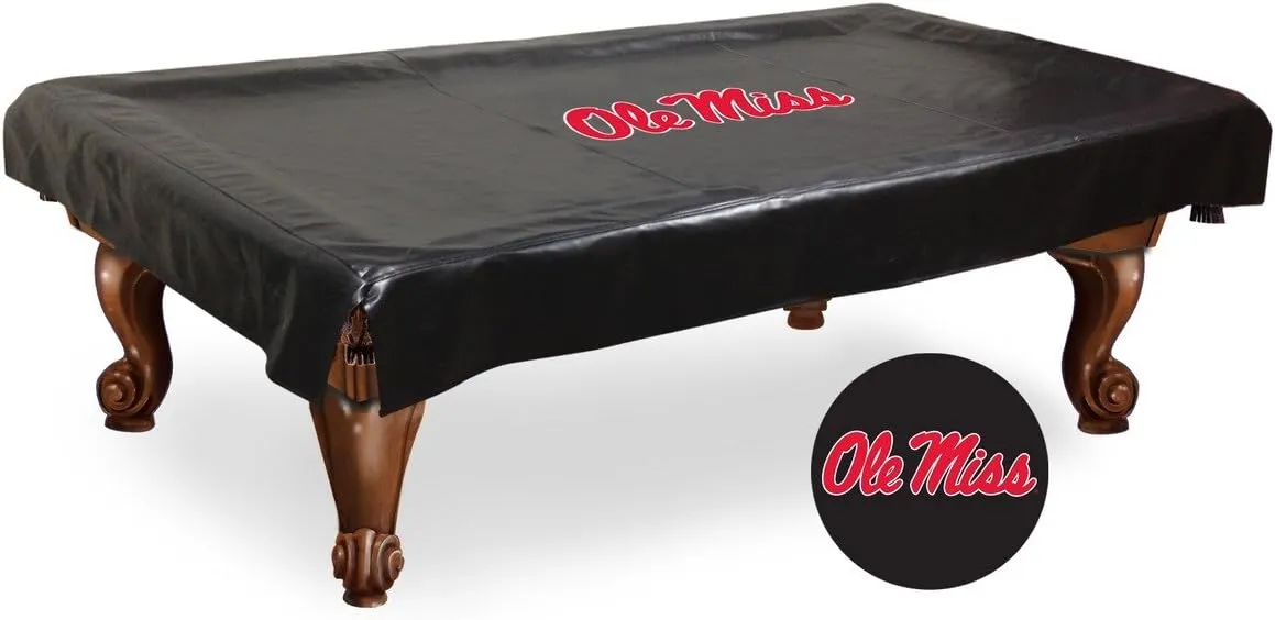 NCAA Mississippi Old Miss Rebels Billiard Table Cover