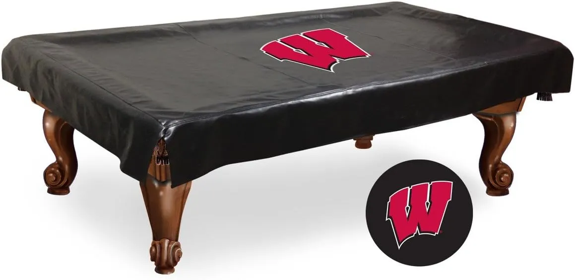 NCAA Wisconsin Badgers W Billiard Table Cover