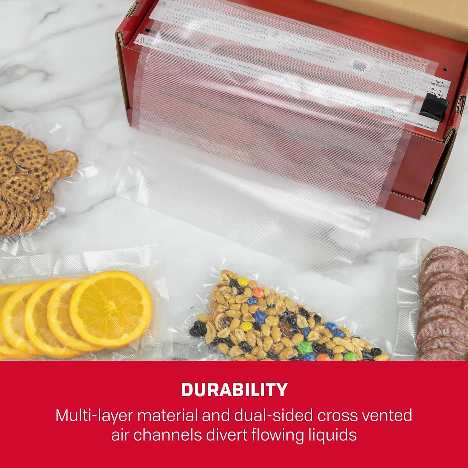 NESCO Vacuum Sealer Cutter Box 11" x 50' 11" x 50", Clear