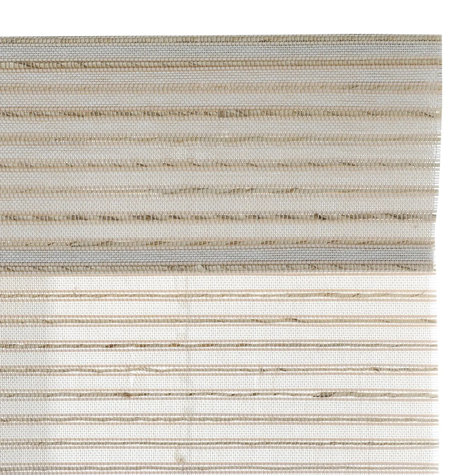 Neutral Paper Ramie Bamboo Woven Shade - Cream