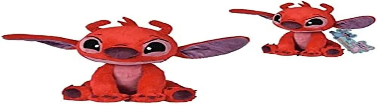 NICOTOY Mini Lilo & Stitch Soft Plush Toy 17 cm Original Plush Toy Girl Boy Gift for Birthday (Leroy 17 cm) 6315876988 Multi-Coloured