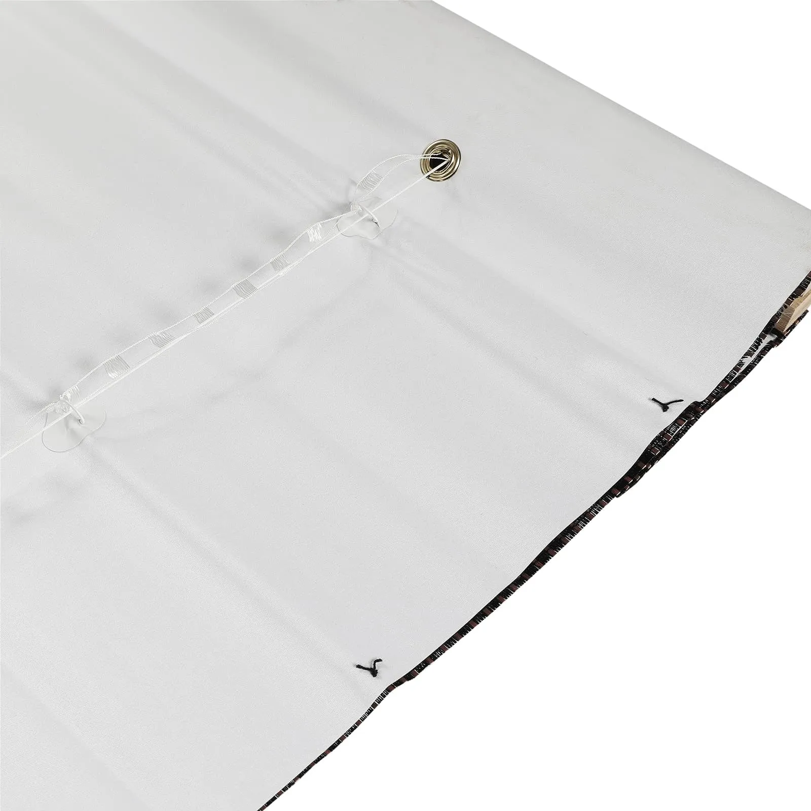 Night Neutral Woven Bamboo Shade-Chocolate