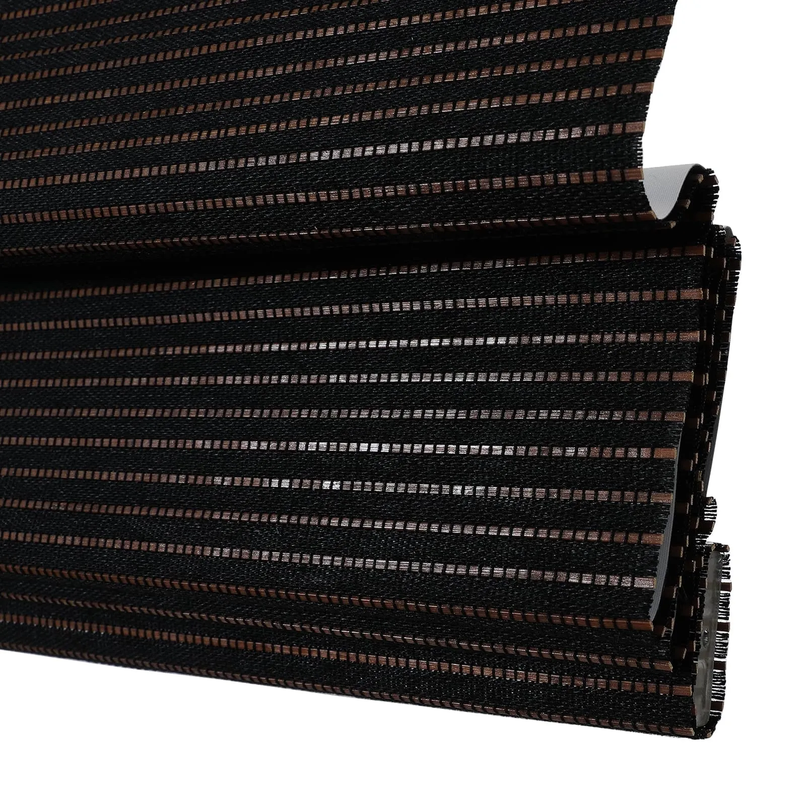 Night Neutral Woven Bamboo Shade-Chocolate