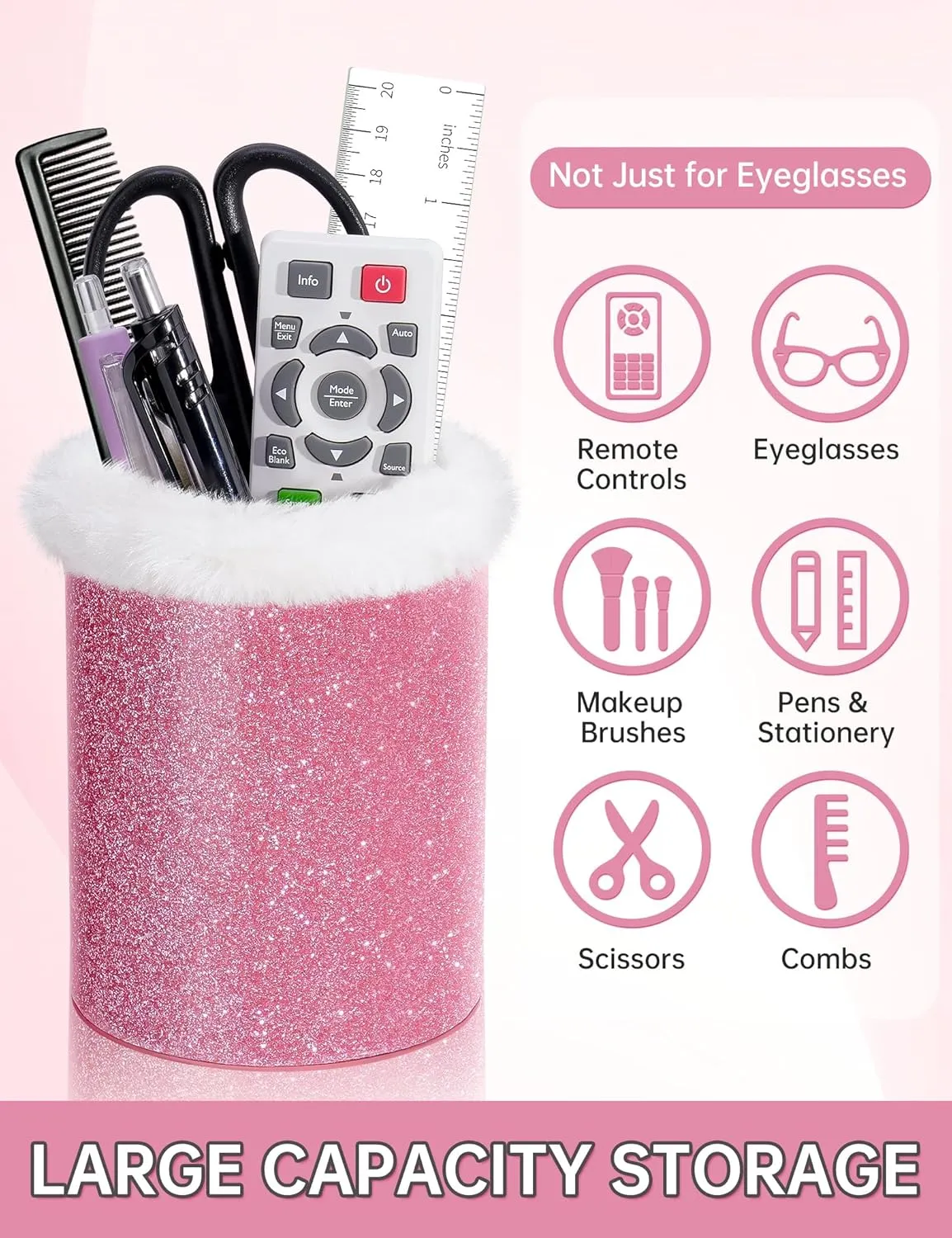 NiHome Multi-Purpose Eyeglass Holder