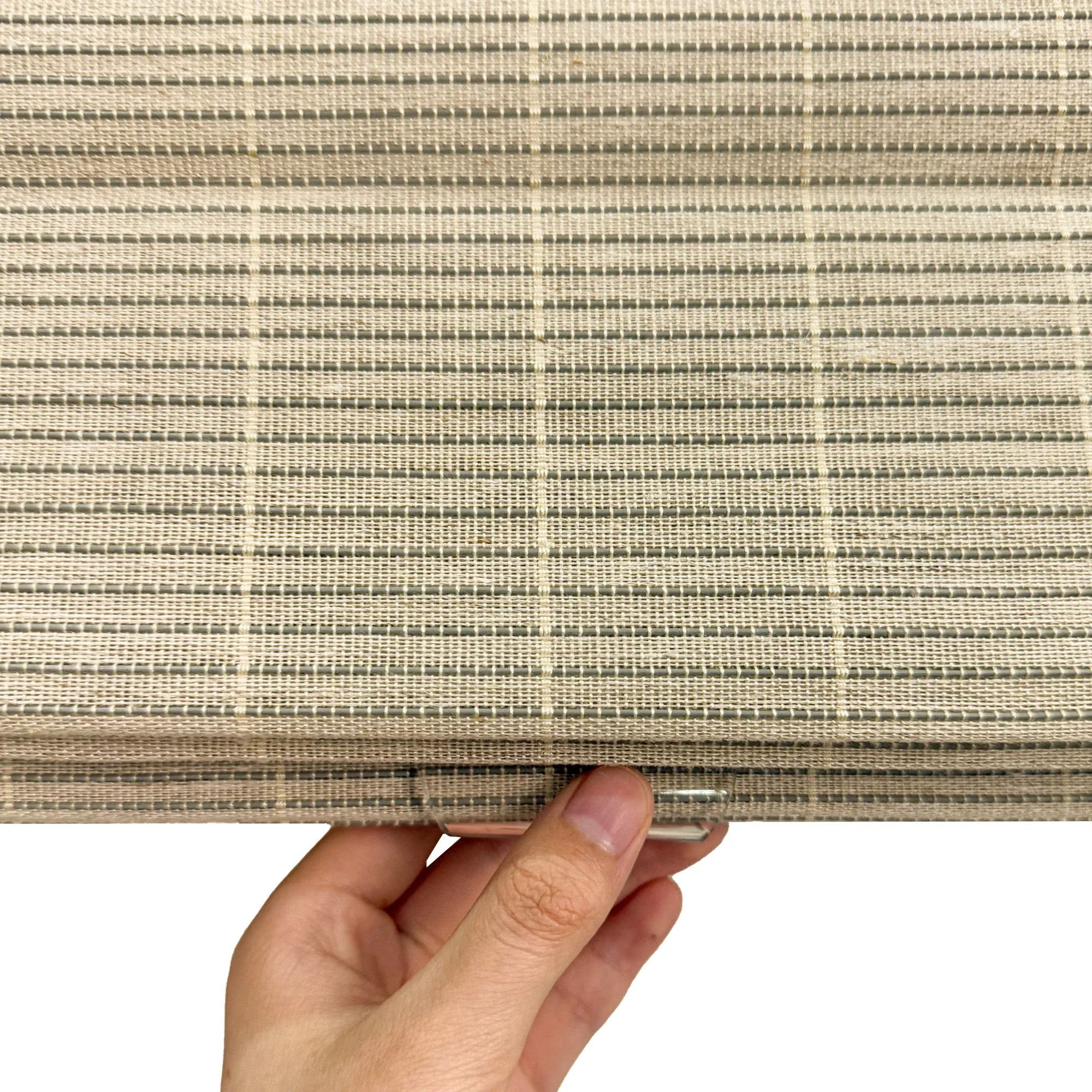 Nomi No-Drill Woven Bamboo  Blinds & Shades | Avocado