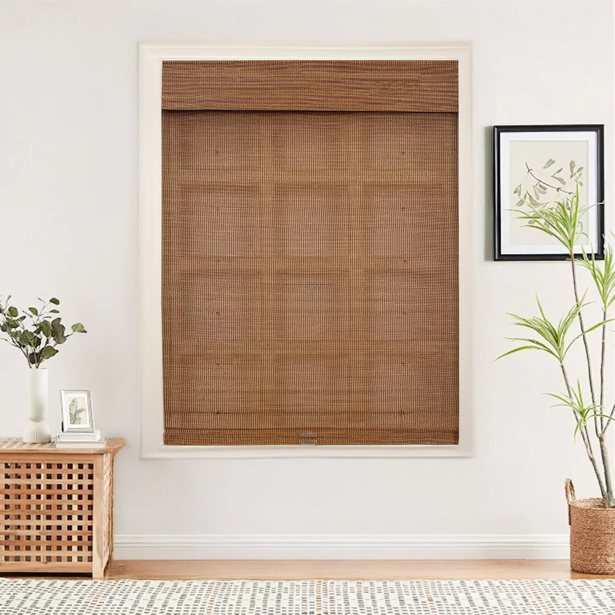 Nomi Woven Bamboo Blinds & Shades | Brown