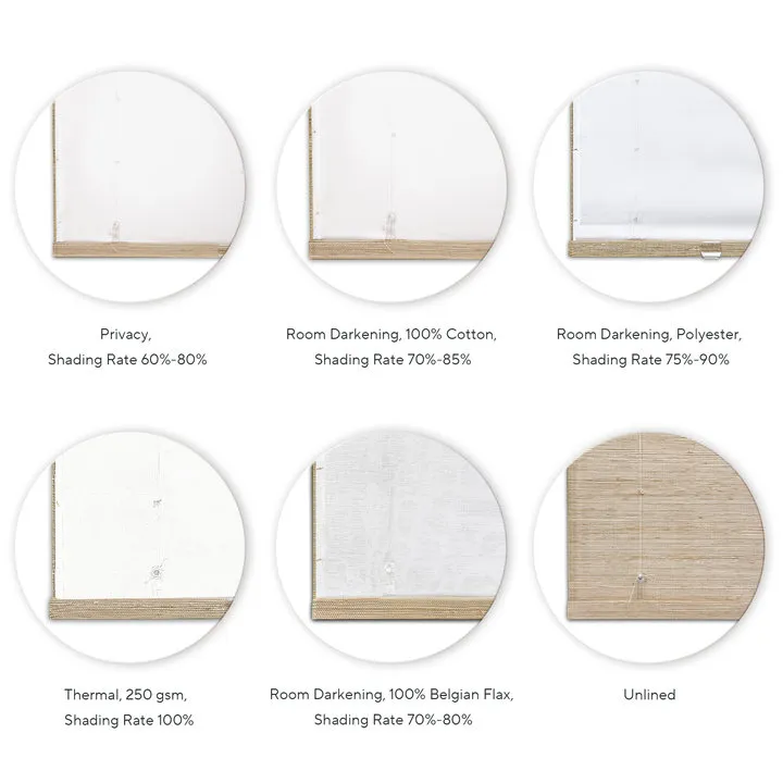 Nomi Woven Bamboo Blinds & Shades | Brown