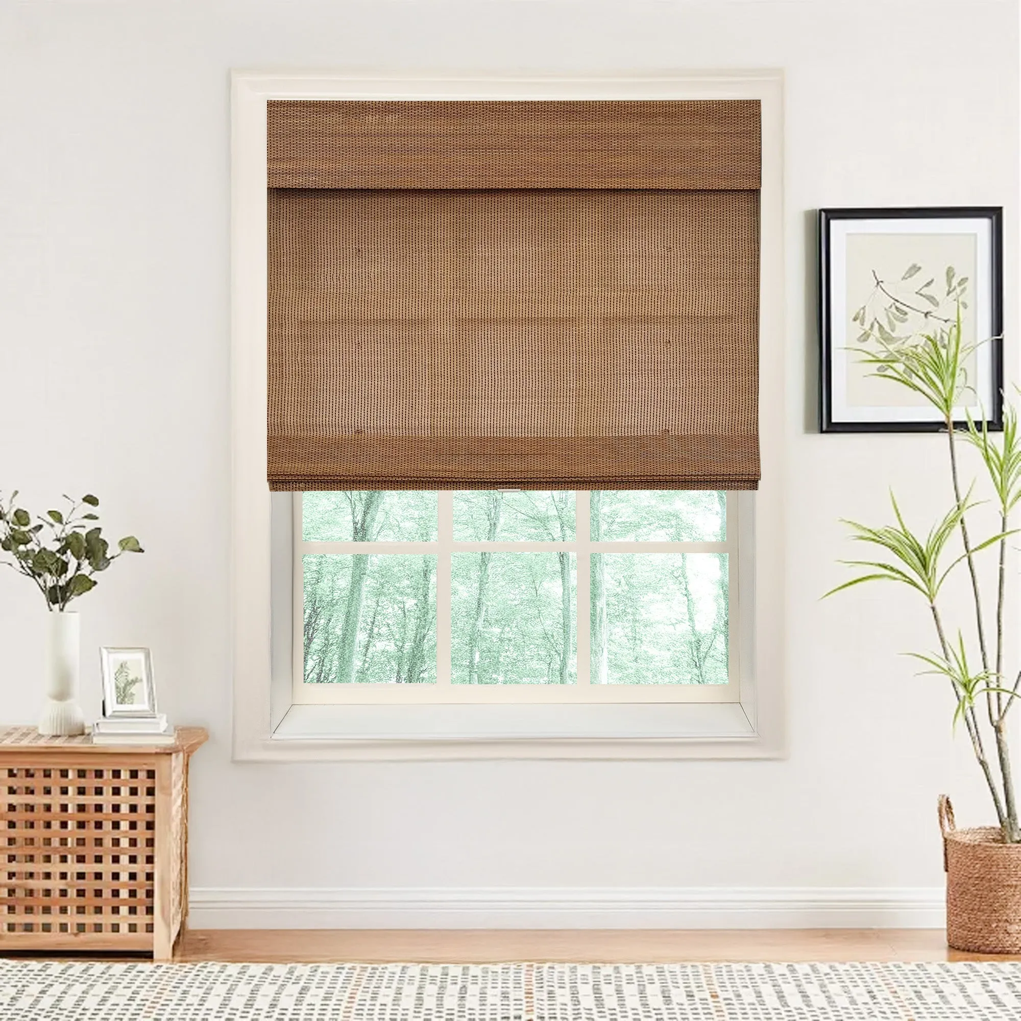 Nomi Woven Bamboo Blinds & Shades | Brown