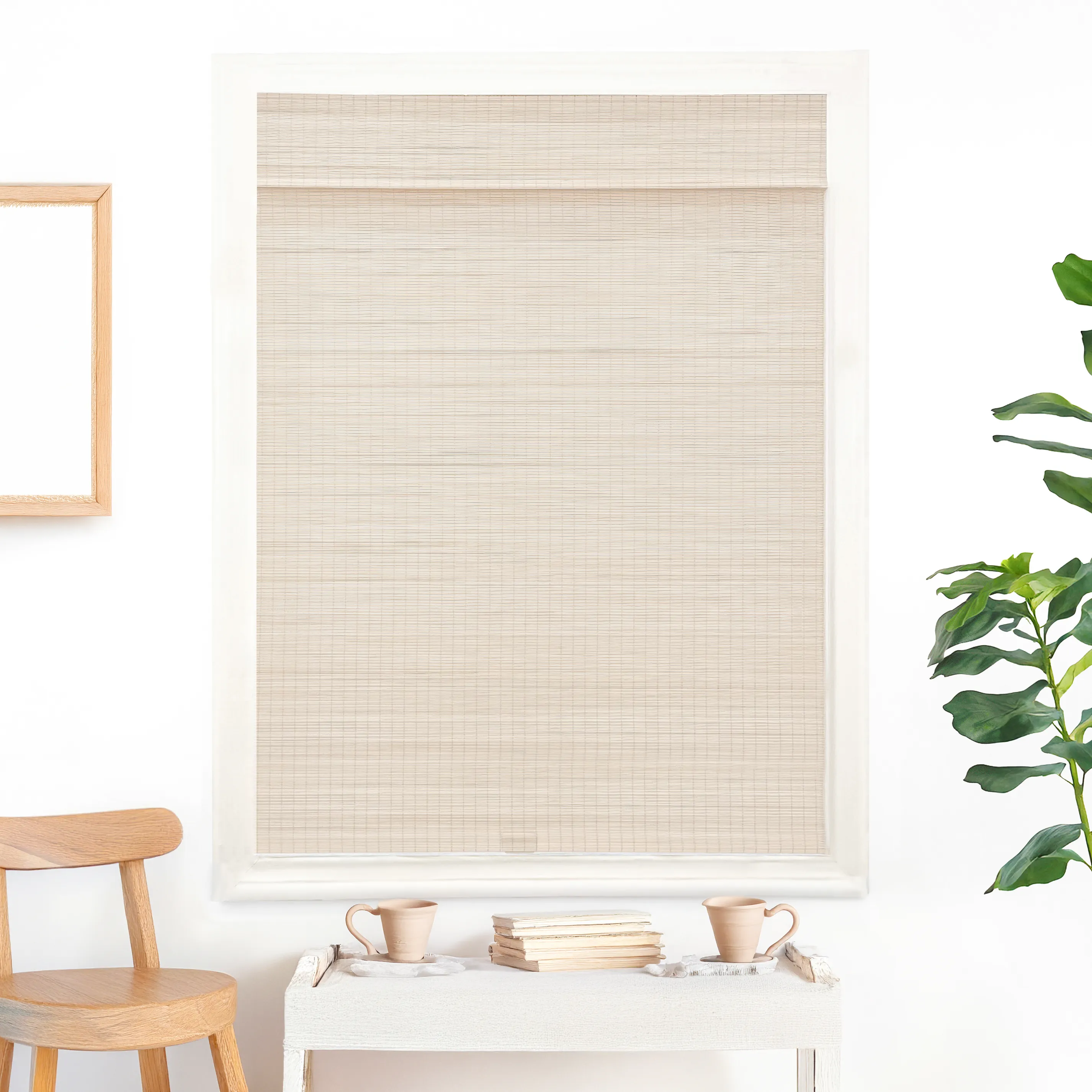 Nomi Woven Bamboo Blinds & Shades | Sandstone