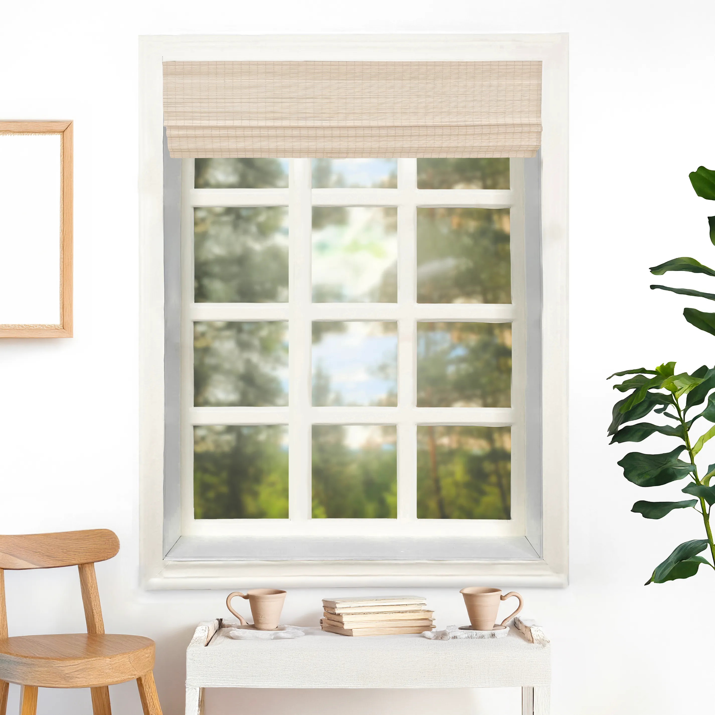 Nomi Woven Bamboo Blinds & Shades | Sandstone